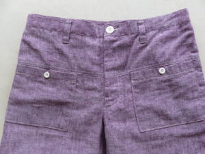 紫パンツ①