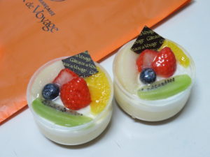 プリンアラモード